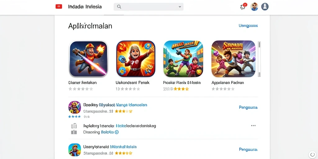 Tangkapan layar pertama menunjukkan grafis yang menawan.
