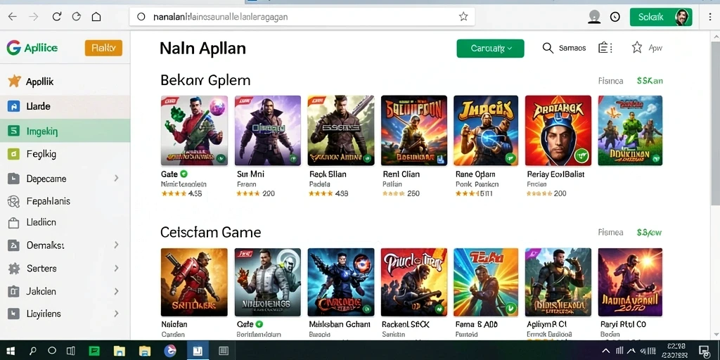 Tangkapan layar gameplay yang seru dan mendebarkan.