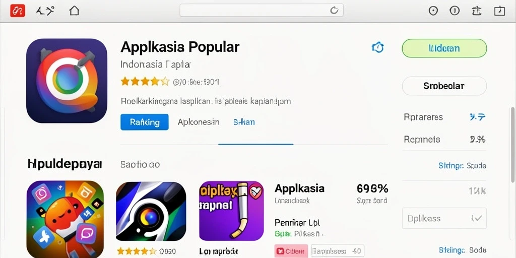 Tampilan antarmuka yang ramah pengguna.