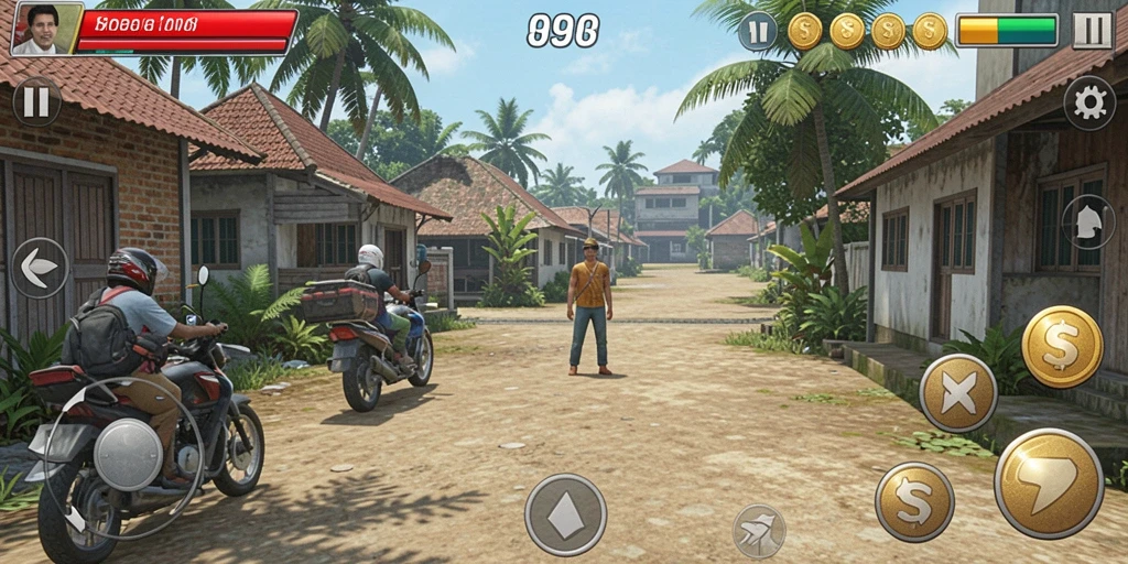 Tampilan antarmuka yang modern dan menarik.