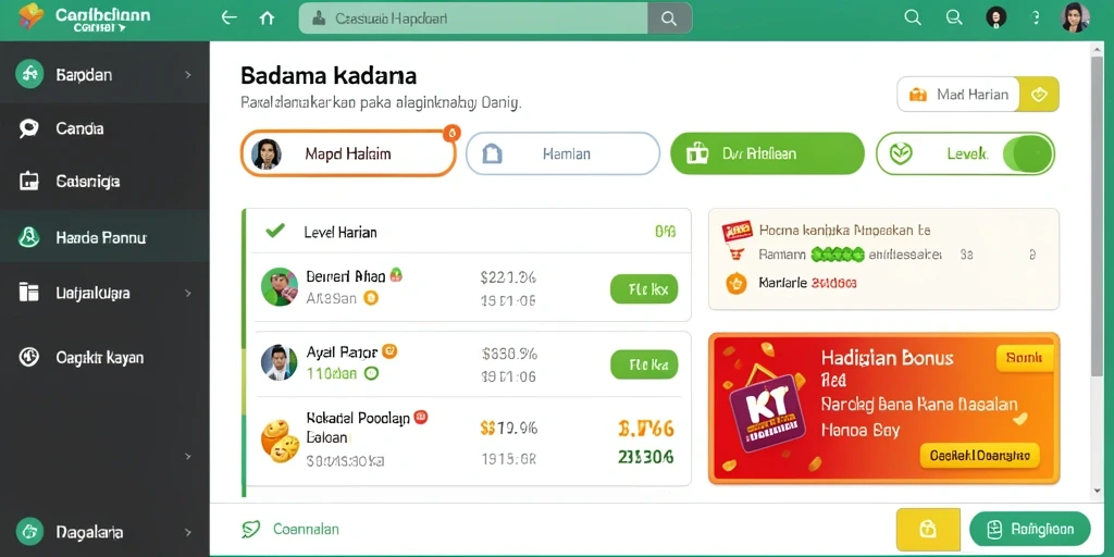 Tampilan awal MEGA777 yang menarik dan penuh warna.
