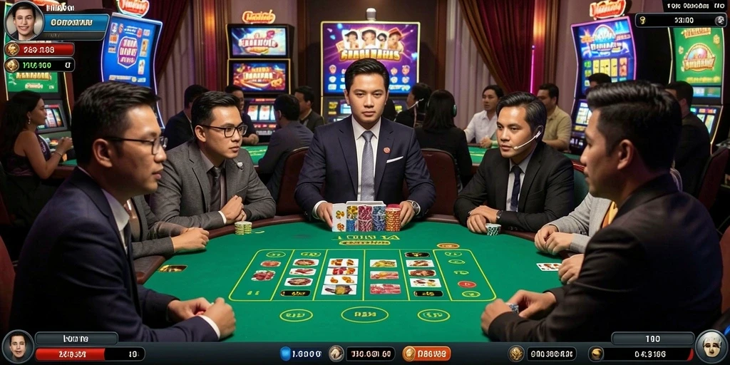 Tampilan karakter yang beragam dan menawan.