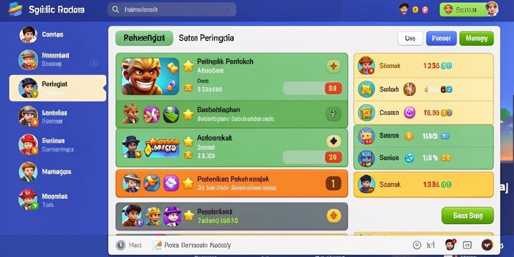 Tampilan antarmuka yang menarik dan mudah digunakan.