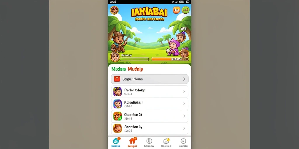 Tampilan antarmuka yang user-friendly dan menarik.