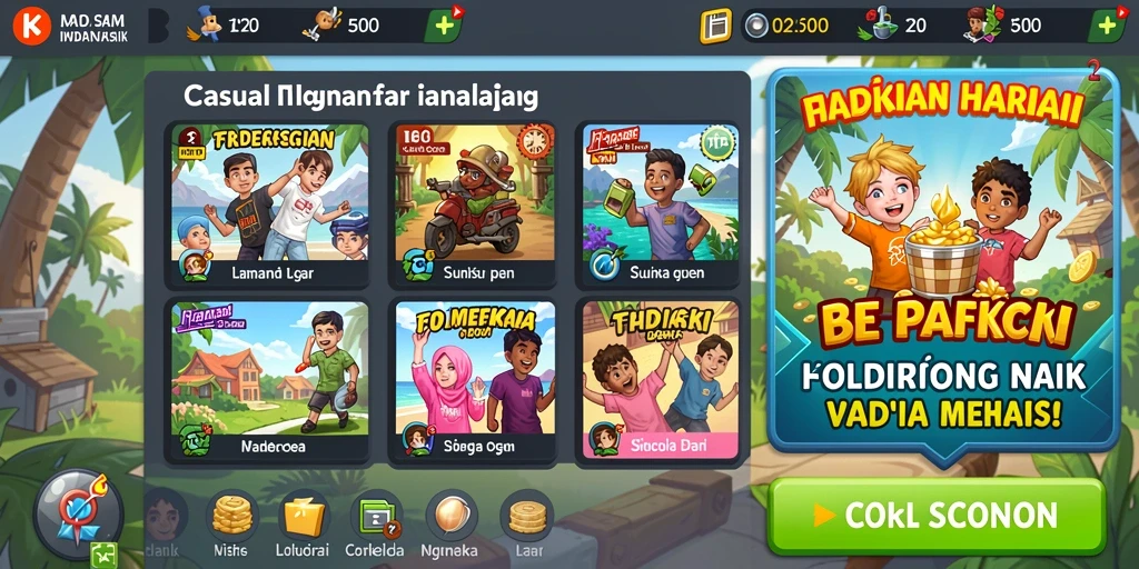 Tampilan antarmuka yang intuitif dan menarik.