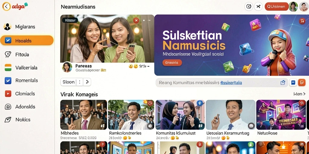 Tampilan antarmuka yang ramah pengguna dan menarik.